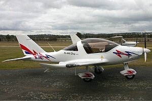 Microlight airplane